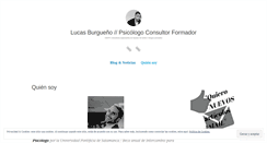 Desktop Screenshot of lucasburgueno.com