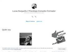 Tablet Screenshot of lucasburgueno.com